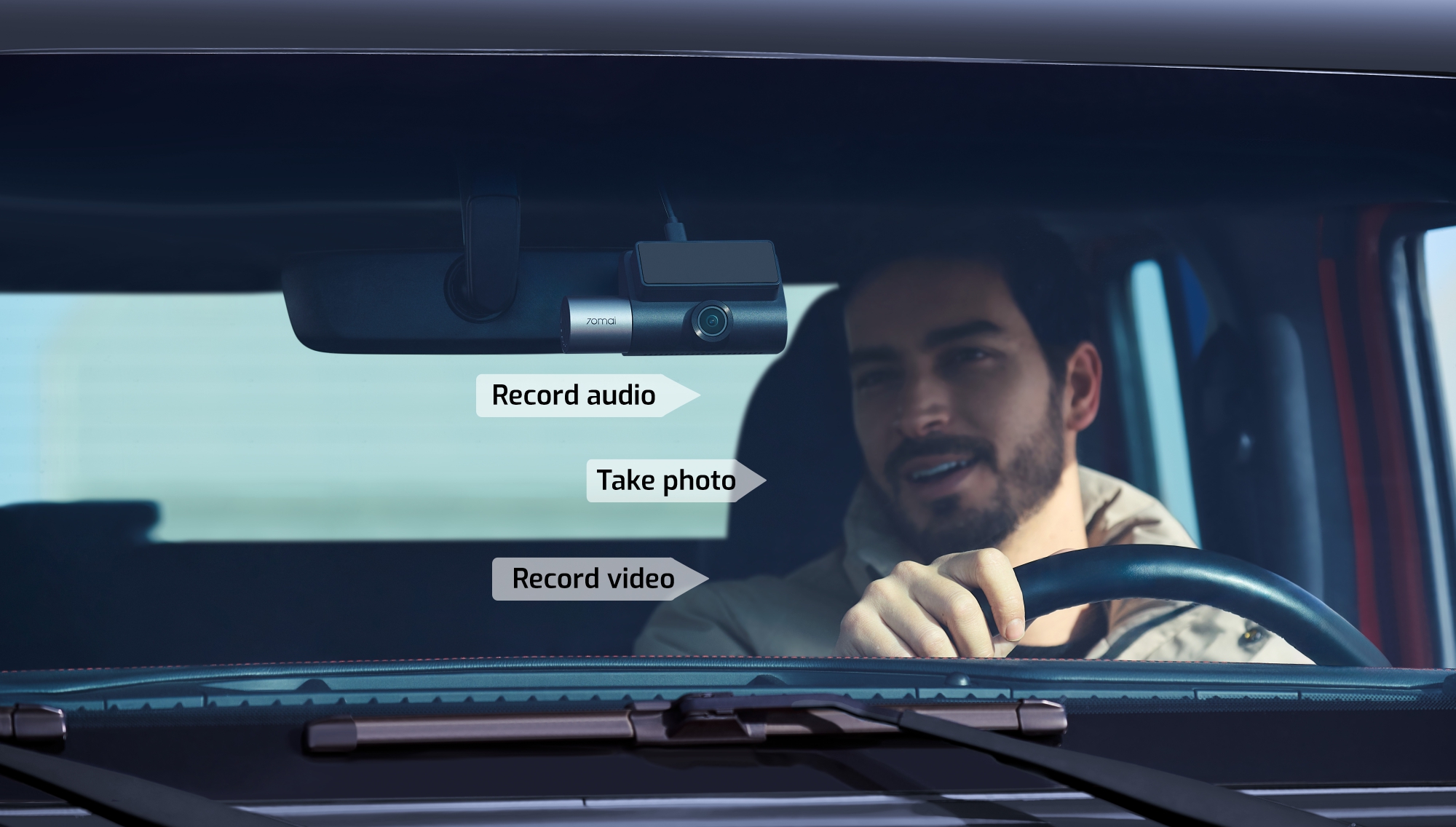 70mai dash cam 4k t800 palubní kamera hlasové ovládání evtech_cz 2